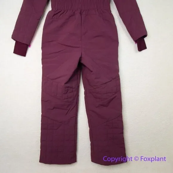 New! Free People Movement All Prepped Ski Suit in oxblood, size XL - Picture 14 of 16